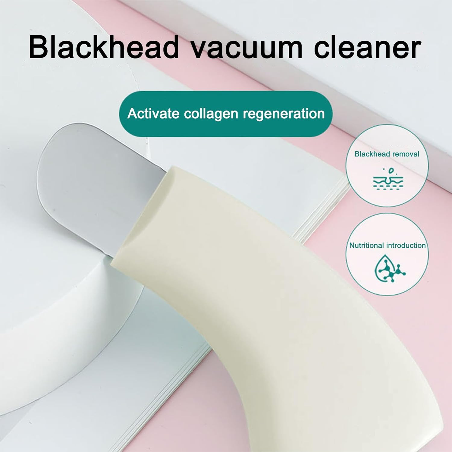 Blackhead Removal Tools - Nose Scraper for Blackhead Extraction & Pore Cleaning, Deep Facial Cleaning Tool - Dark Green image number 5