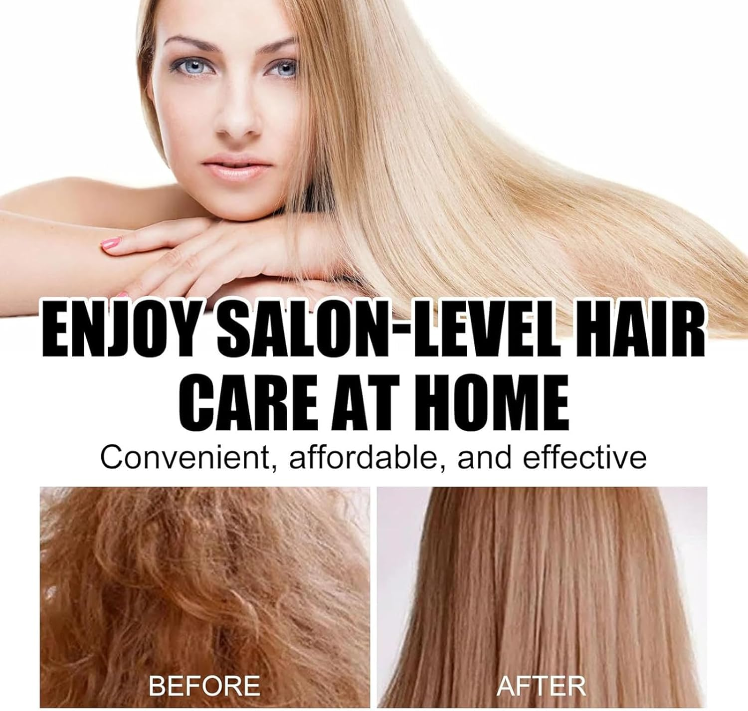 8 Seconds Hair Mask, 8 Seconds Revitalizing Hair Mask for Hot Dyed & Damaged Hair, Magic Hair Mask, Keratin Hair Treatment Cream, Daily Care Perm and Dye Repair Conditioner (3Pcs) - 3Pcs image number 2