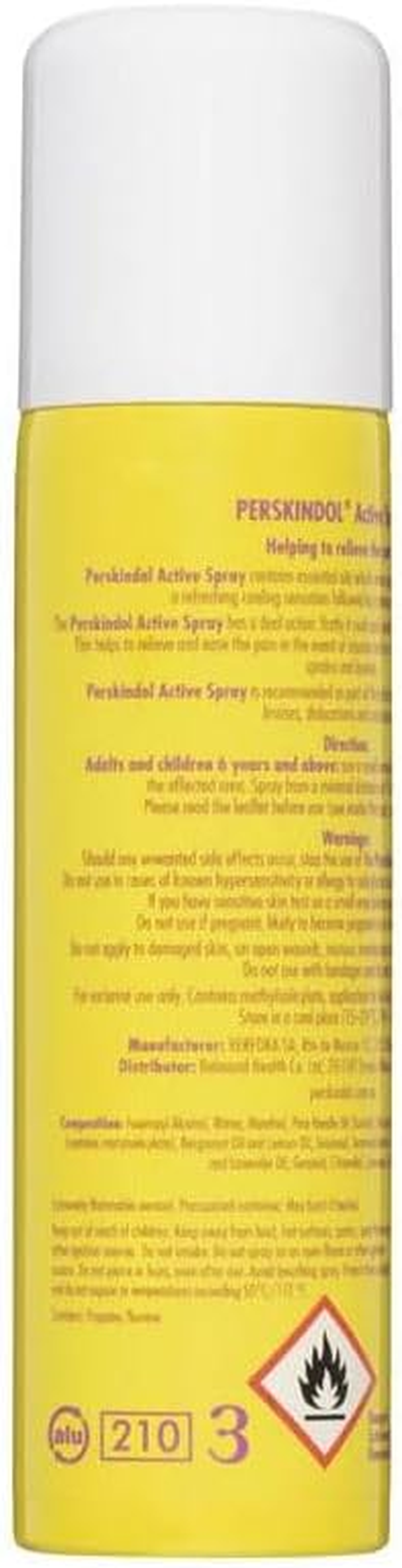 Perskindol Active Pain Relief Spray, 150 Ml &ndash; Dual-Action Cooling & Heating Formula for Muscle & Joint Relief &ndash; No-Touch Application for Strains, Bruises & Injuries image number 1