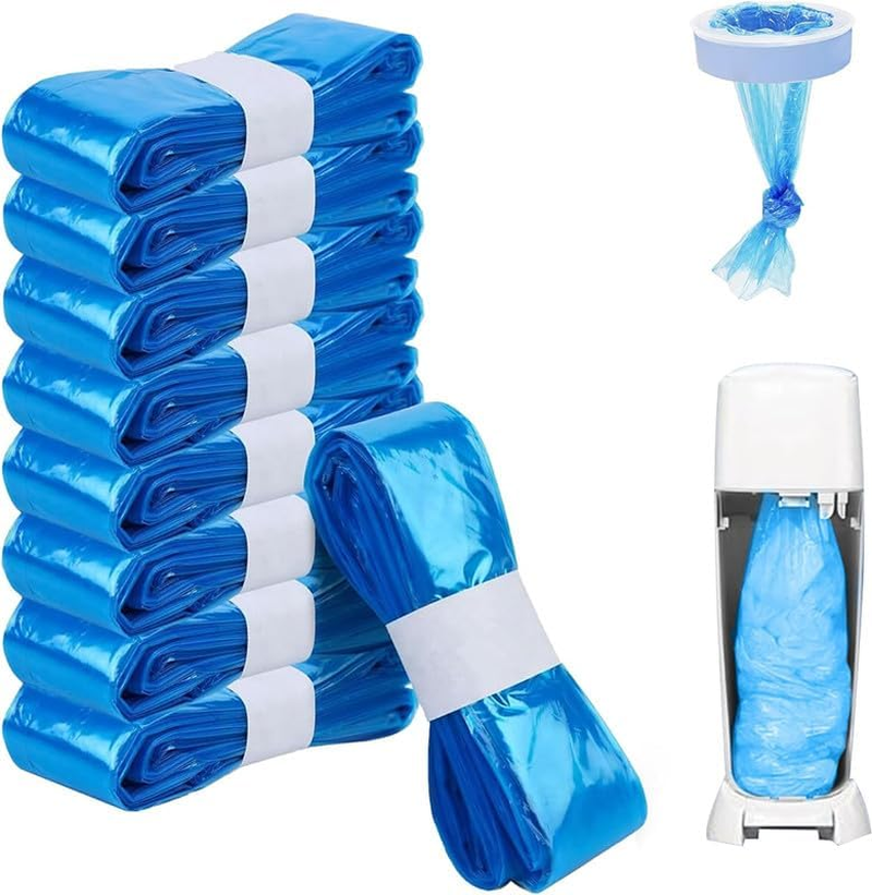 9 Pack 4.5 Meters Nappy Bin Refill Bags，Premium Quality Disposable Diaper Bags Designed to Reduce Leaks, Holds up to 2880 Diapers &ndash; Compatible with Diaper Pail Cassettes for All Models image number 3