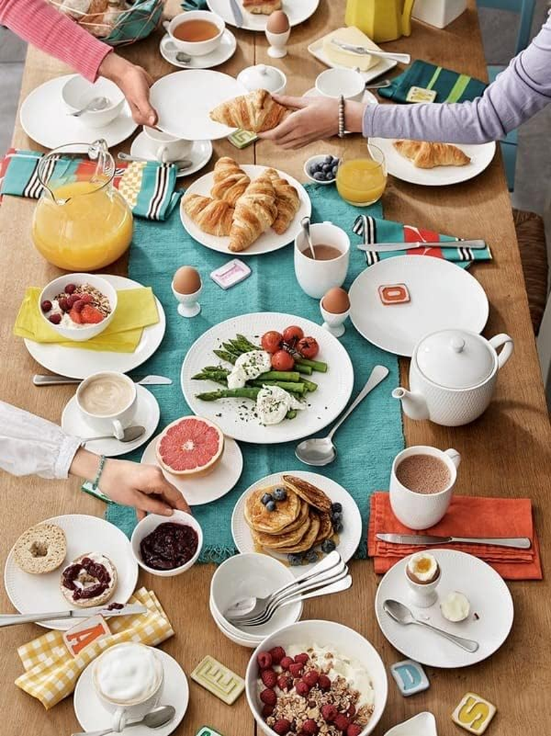 Maxwell & Williams White Basics Diamonds round Platter 36Cm Gift Boxed image number 4