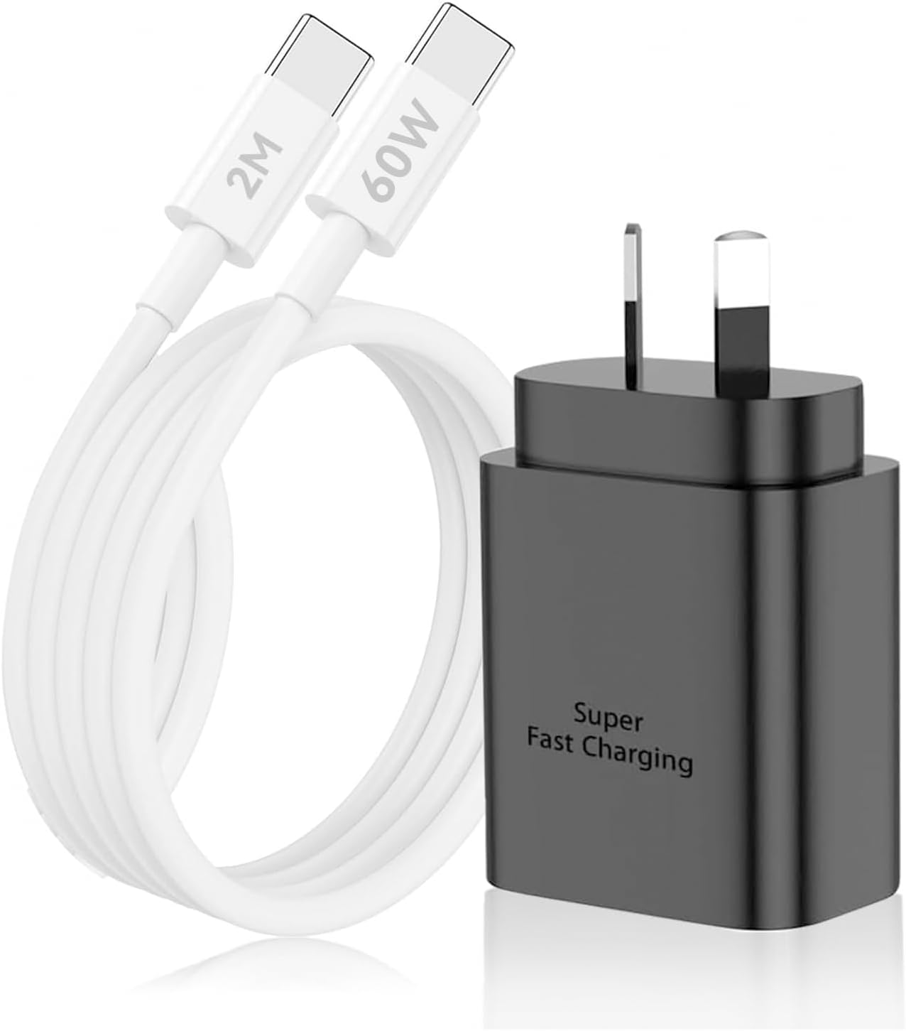 45W USB C Super Fast Charger for Samsung, USB Wall Charger Block with 2M/6.6FT Type C Charging Cable Cord, Type C Adapter for Samsung Galaxy S23 Ultra/S23/S23+/S24/S24+/S24Ultra/S22 Ultra/Galaxy Tab image number 5