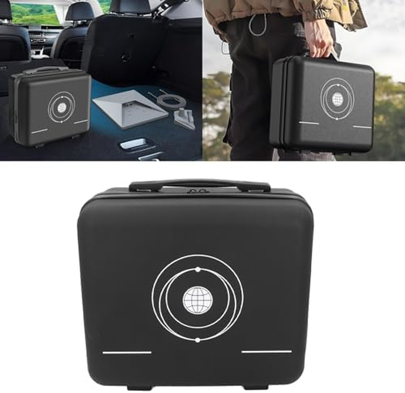 Jiawu Travel Case for Mini, Hard Case with Exact Cut Foam Hold for Mini Dish, DC Power Cable, Kickstand, Power Supply, Mini Outdoor Carrying Case image number 1