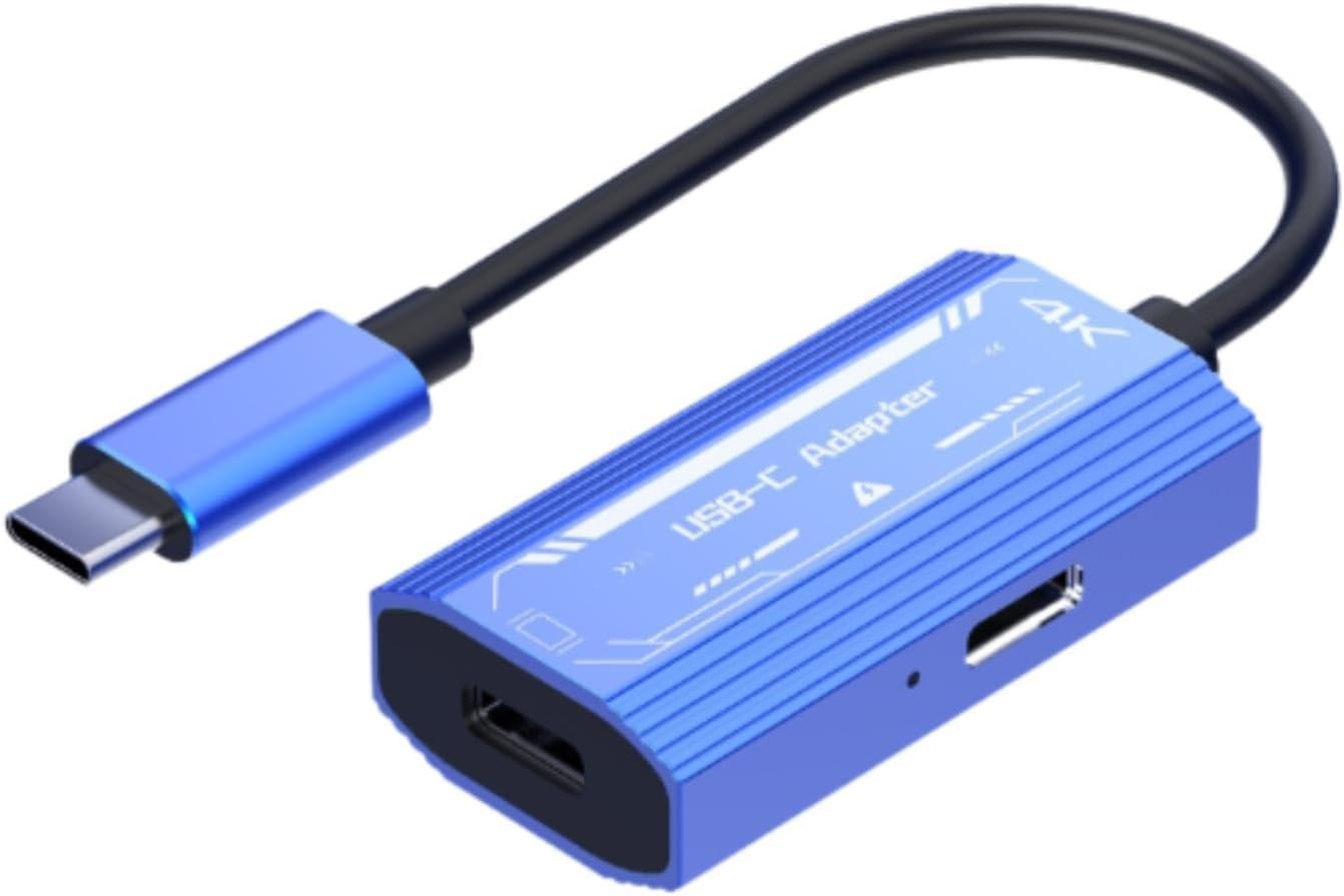 ZGUZMCMK USB C to Ar Glasses Adapter with Charging Port High Performance Plug and Play Portable for Game Console, PC, Tablet, Monitor image number 1