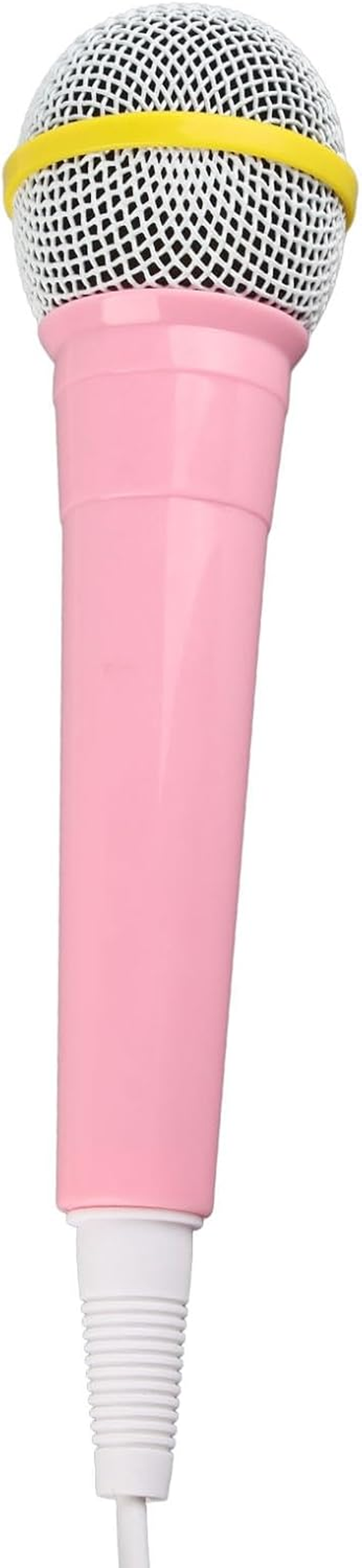 Handheld Kids Toy Microphone - Wired with 3.5Mm Plug, Low Distortion Singing Mic for Children, Music Play and Family Party Fun (Rose) image number 4