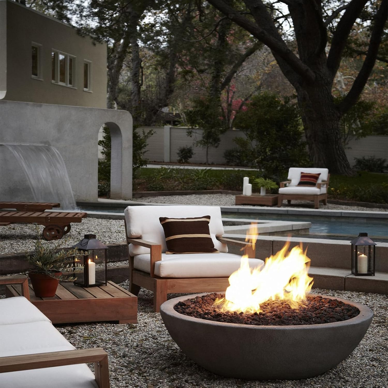 Calofulston 2"-4" Black Lava Rock, Large Volcanic Lava Rock for Fire Pit, Gas Logs, Aquarium, Fireplace, Fire Bowl, 5Lbs image number 5