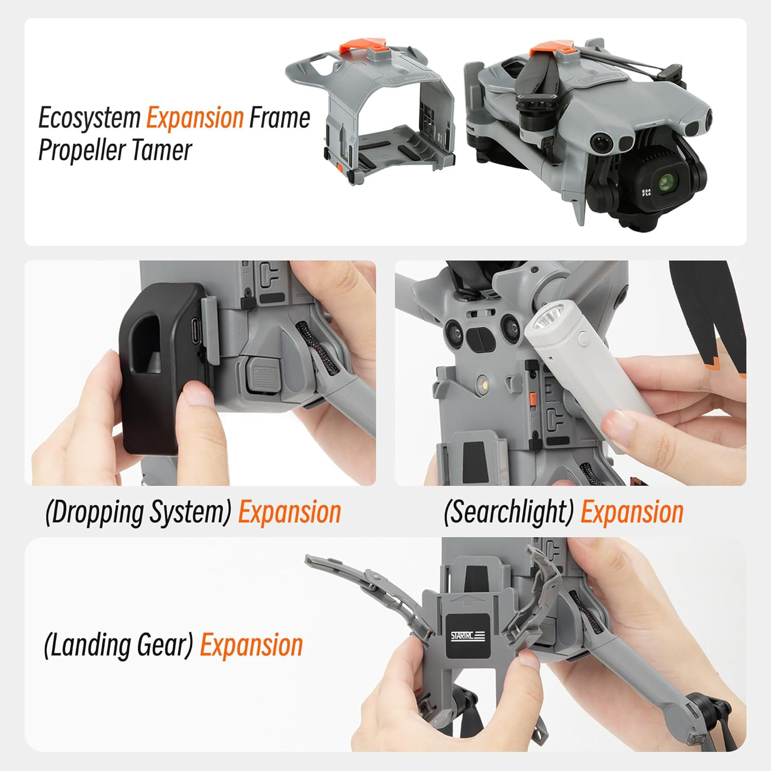 Drone Beacon Designed for DJI MINI 5 PRO, with Two Separate Detachable Lights on Both Sides, Can Be Used for Night Flight of The.