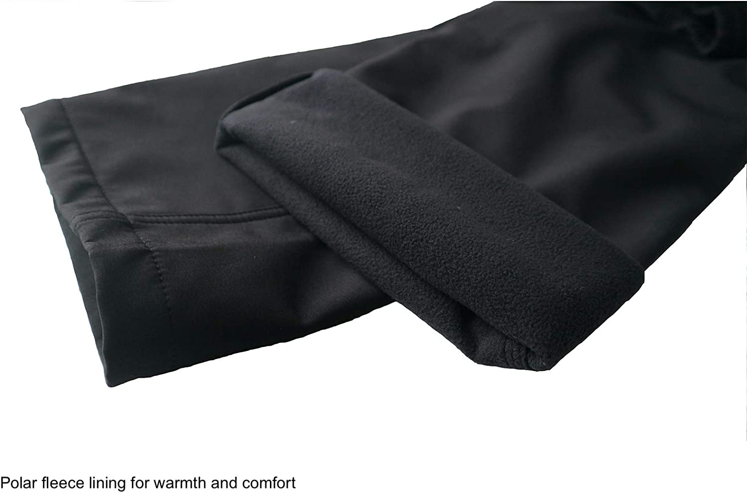 Acme Projects Fleece Lined Softshell Pants - 100% Waterproof, Breathable, 8000Mm/3000Gm Skiing Snowboarding Hiking Outdoor Activities image number 1