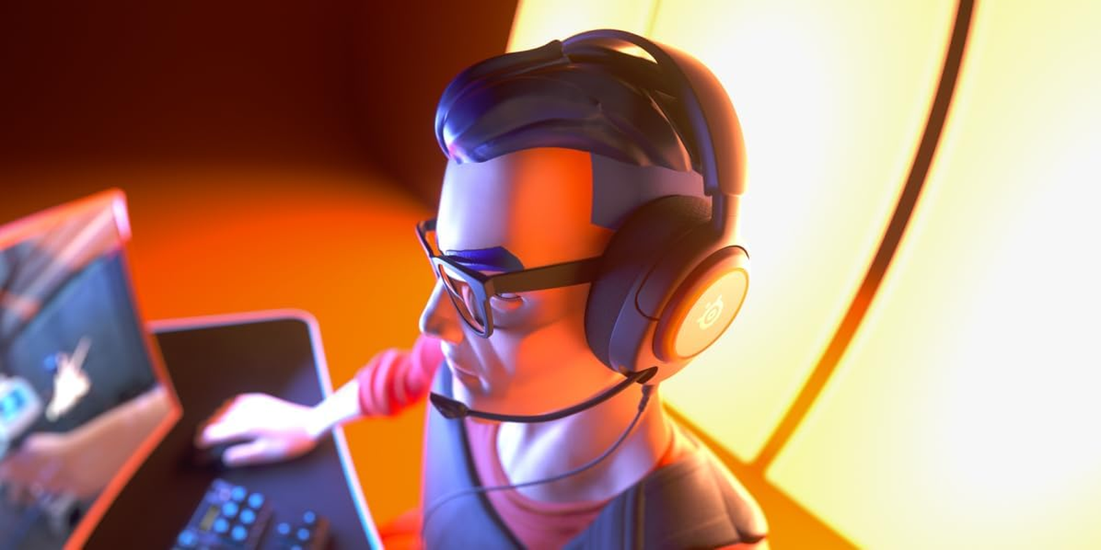 Steelseries Arctis Nova 3 Wired 3.5Mm AUX + USB-C Prism 2-Zone RGB Illumination Gaming Headset for PC & Playstation - Ai-Powered Noise-Cancelling Clearcast Gen 2 Microphone image number 1