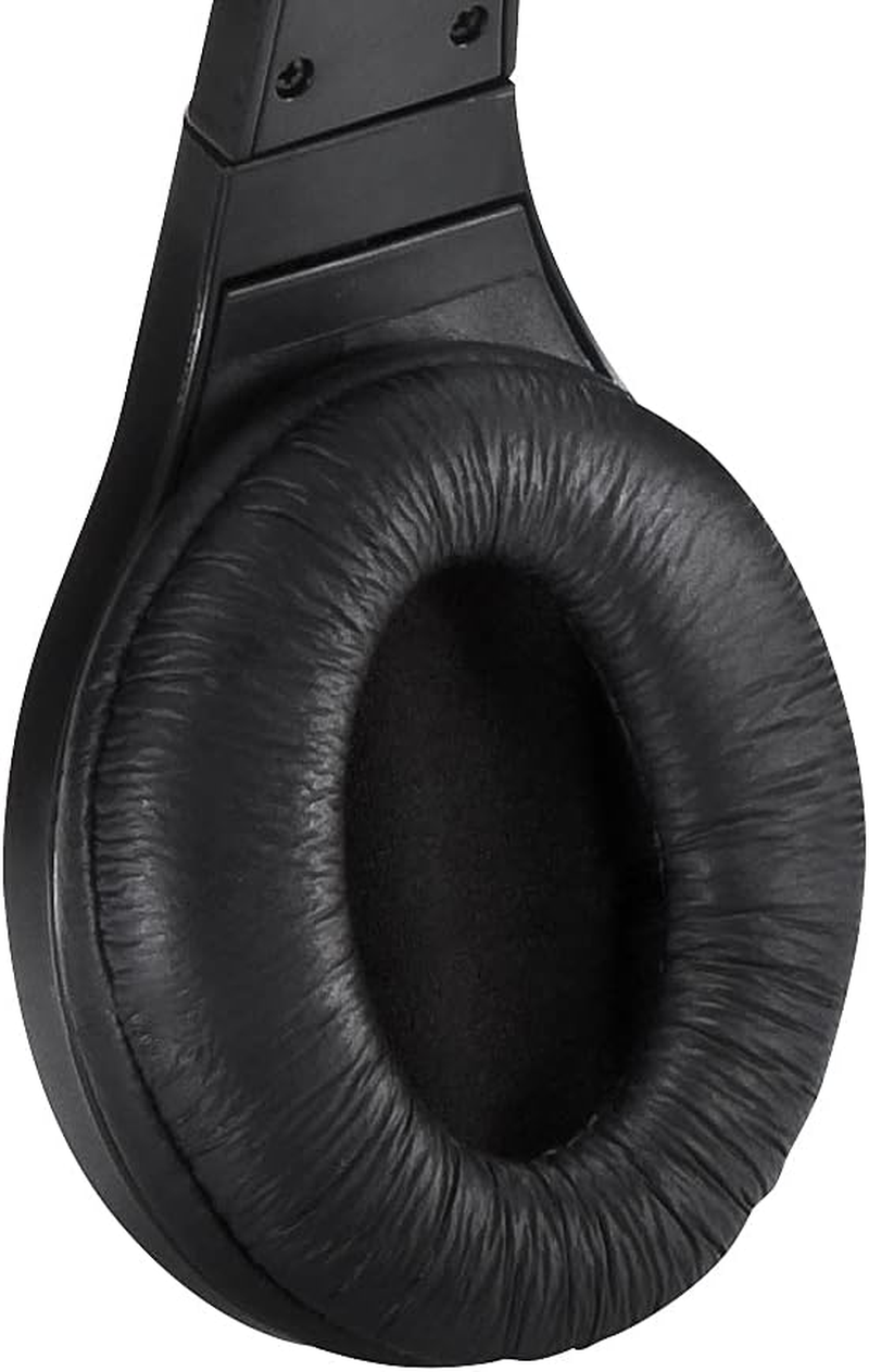 Sanwa Supply MM-HS401BK Headset 3.5Mm Mini Plug (4 Poles), Binaural Type, Large, Black image number 6