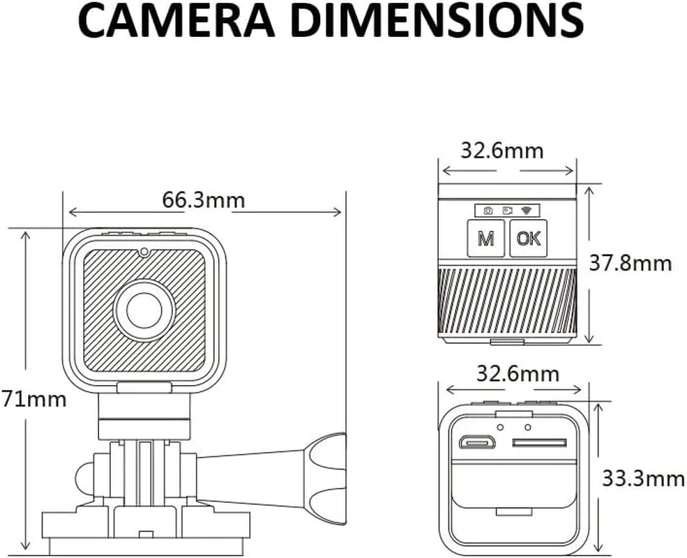 SQ14 Mini Sports Action Camera image number 1