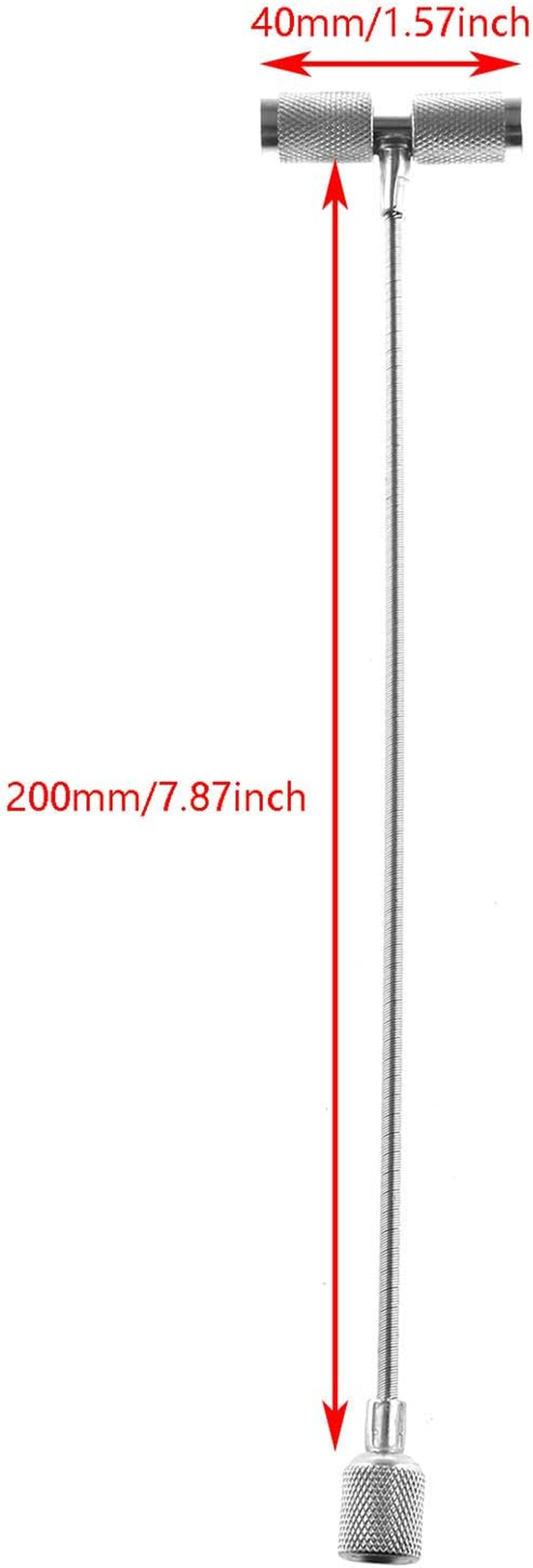 DGZZI Valve Stem Fishing Tool 3 in 1 Valve Stem Installation Tool Puller Car Tire Plug Core Remover Repair Tool