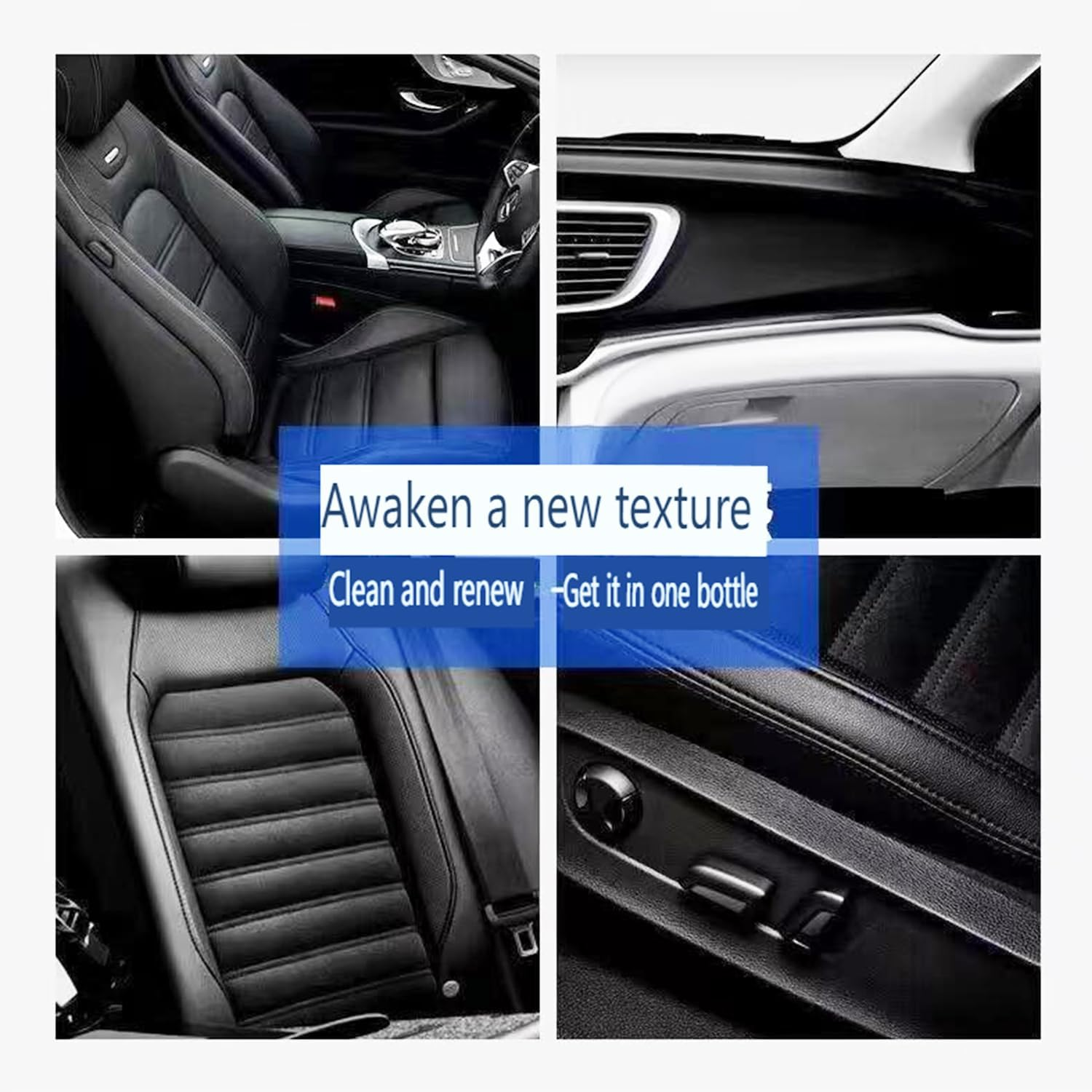 Cleaning and Care Cream & Cleaning Paste for Leather Care,Multifunctional Cleaning and Care Balm,Automotive Interior Leather Cleaning Cream 160G. (1PCS) image number 6