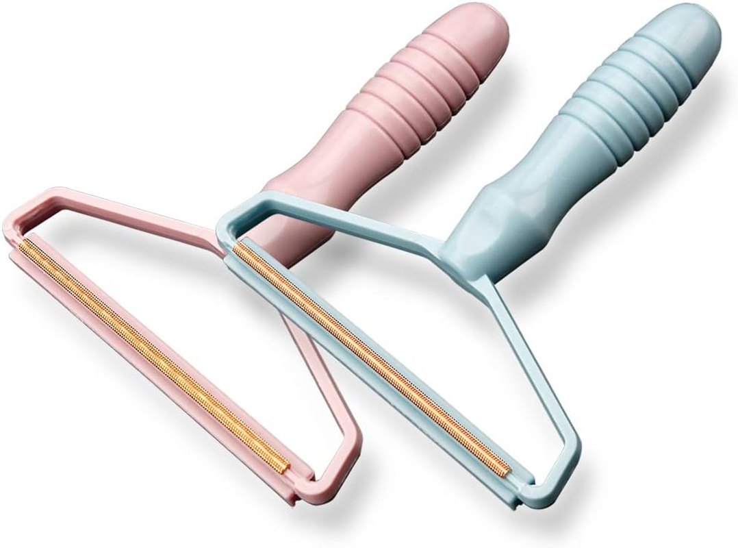 Portable Fabric Shaver, Pet Hair Remover, Manual Lint Remover, Dog Hair Remover Tool, Removing Dust from Clothing, Carpet, Furniture, Blankets, Couch Pink 1Pcs