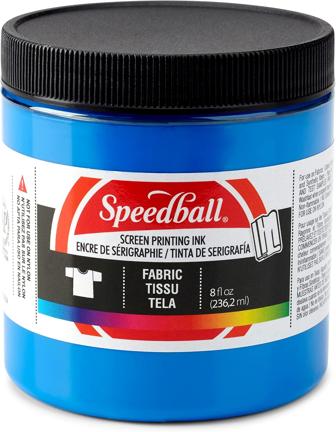 Speedball Fabric Screen Printing Ink 236 Ml, White