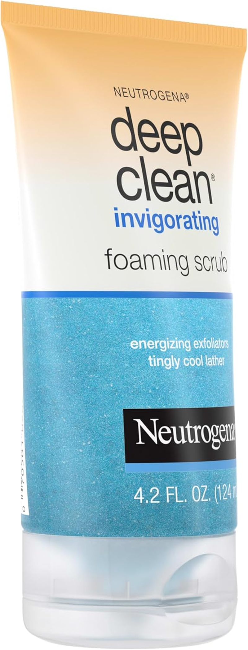 Neutrogena Deep Clean Invigorating Foaming Face Scrub 125Ml|Sweeps Away Dead Skin|Removes Surface Dirt, Oil & Make-Up|Leaves Skin Feeling Refreshed and Energised image number 2
