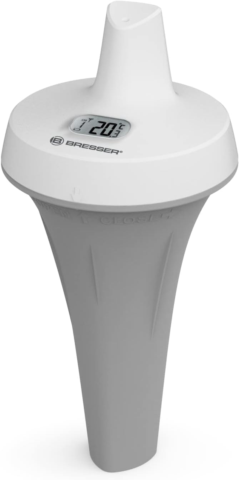 Bresser Pool Thermometer for Water Temperature Measurement, Additional Sensor for Some Bresser Weather Stations or Stand-Alone Solution - White image number 4