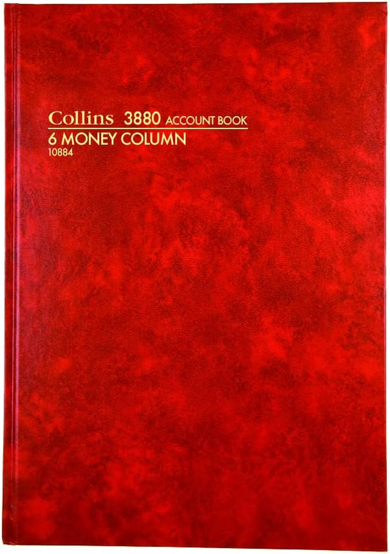 Collins 3880 Series 6 Money Column Account Book image number 1