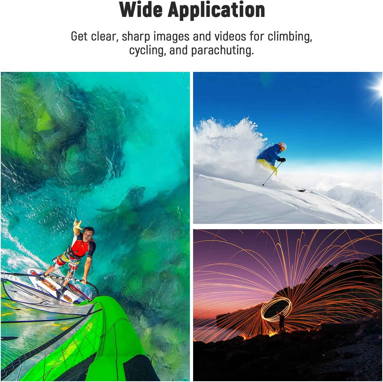 NEEWER 4 Pack Lens Filter ND Filter Kit Compatible with Gopro Hero 12 11 10 9, ND4/ND8/ND16/ND32 Multi Coated Neutral Density Lens Filters, HD Optical Glass/Aviation Aluminum Black Frame image number 5