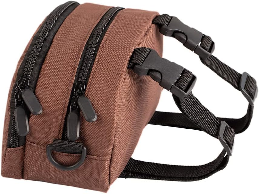 Horse Saddle Bag for Horses, Pommel Packet for Western & Endurance Saddles, Waterproof Saddle Sack for Cellphone Key, Horse Saddle Pouch (Brown)