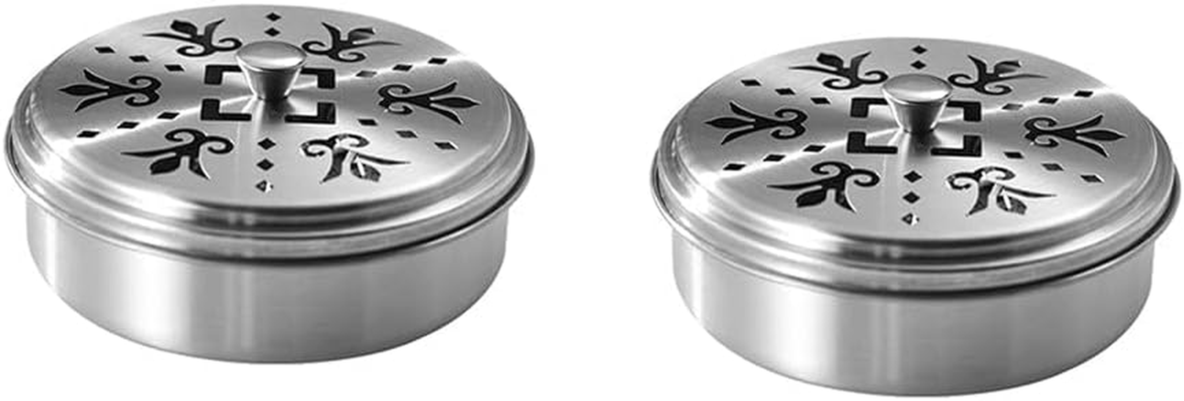 2 Packs Portable Mosquito Coil Holder, Coil Holder Best for Outdoor Use Pool Side Patio Deck Camping Fishing Hiking