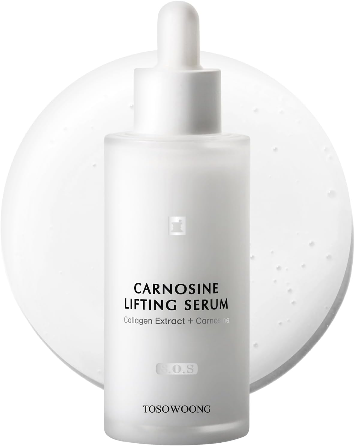 TOSOWOONG Carnosine Lifting Serum, for Wrinkle Care, Hydrating with Collagen Extract, Adenosine for All Skin Types, Korean Skin Care 50G, 1.76 Oz. image number 4