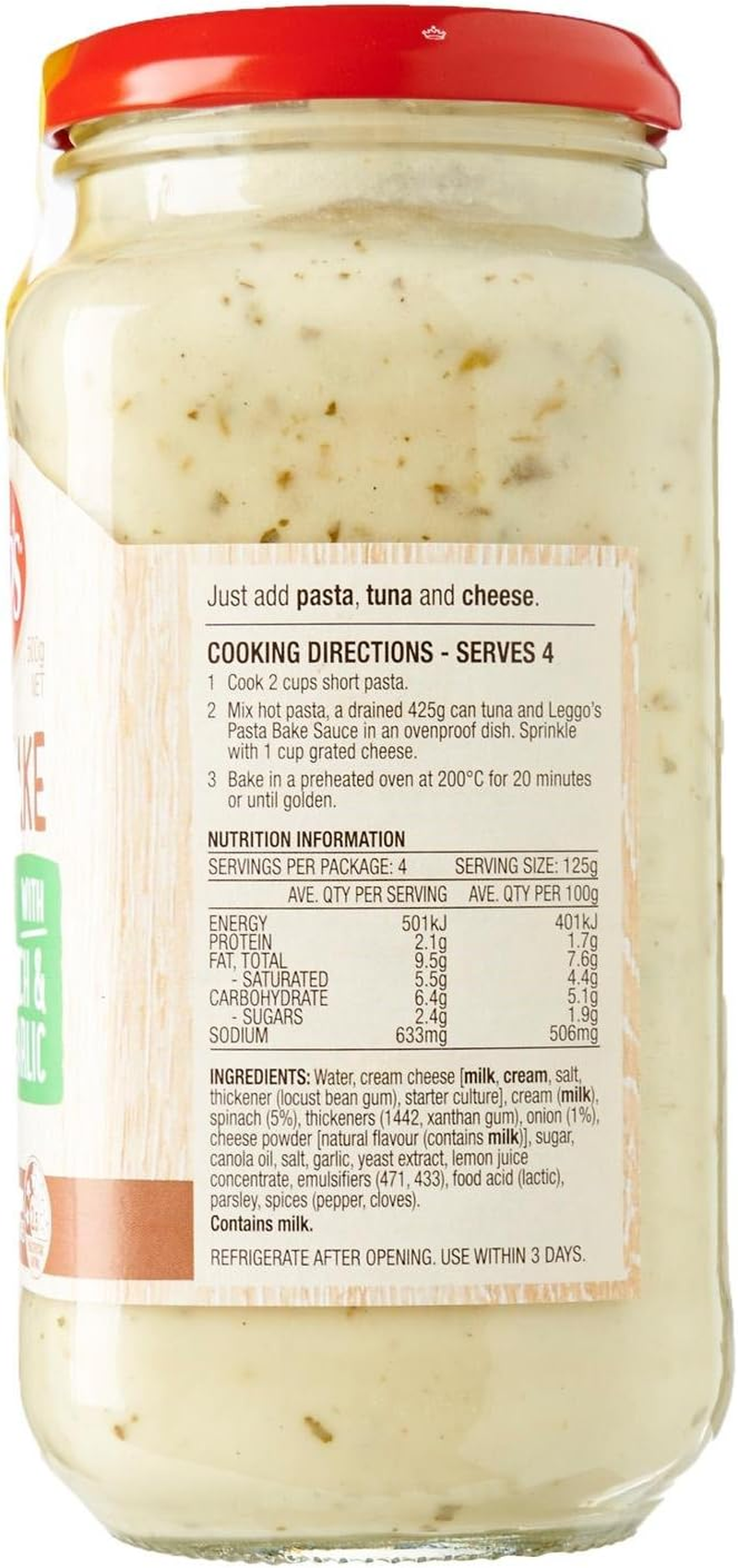 Leggos Tuna Pasta Bake 500 G