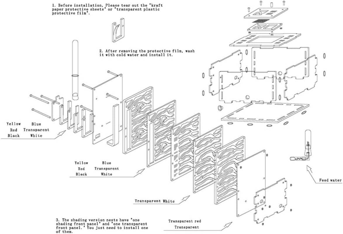 ACAGALA Ant Farm Habitat Kit Acrylic T-Shaped DIY Ant Nest with Feeding Chamber, Educational Insect & Unique Birthday for Adults Kids