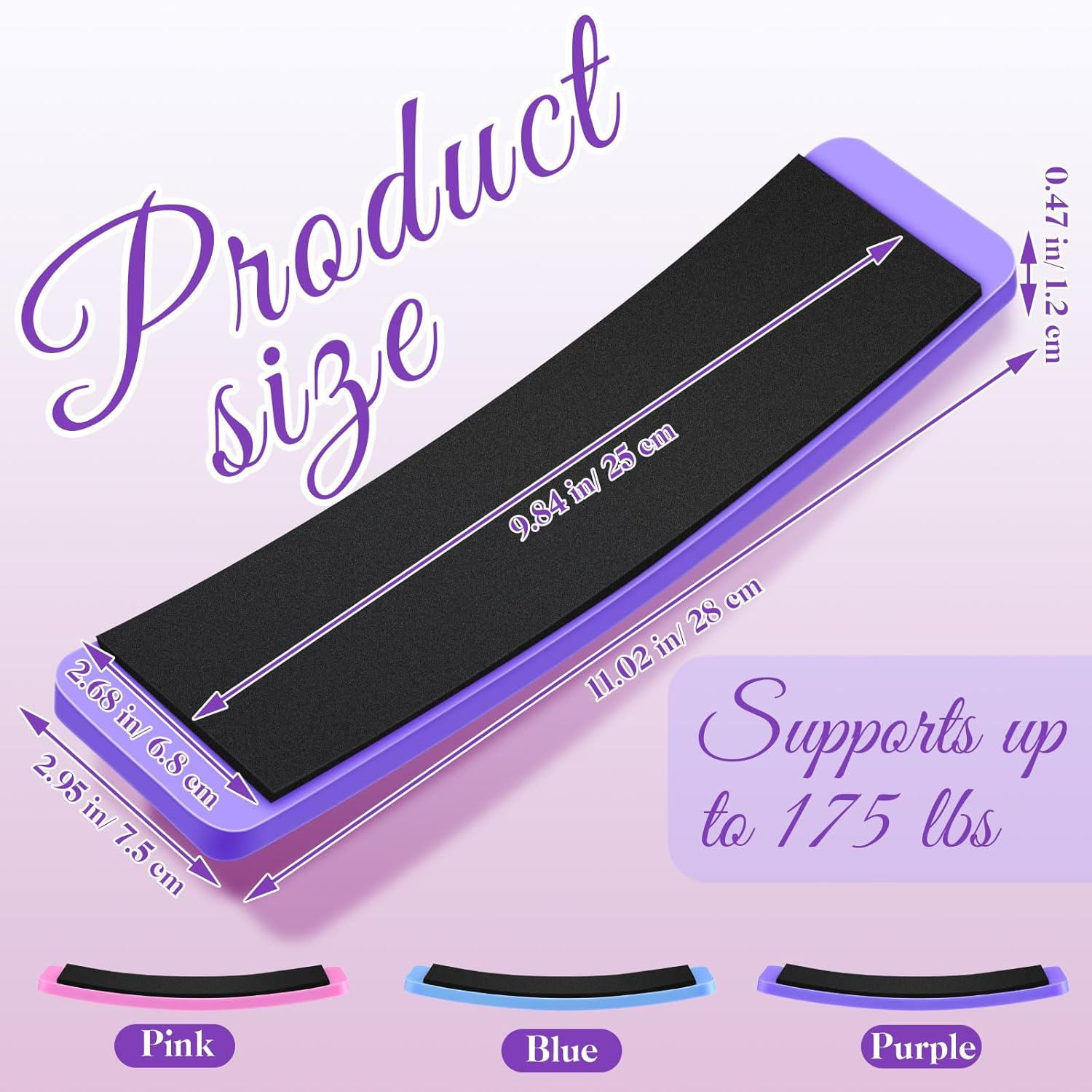 Sonwyoung 3 Pcs Turning Boards for Dancers Ice Skating Spinner Home Dance Equipment for Ice Skaters, Cheerleaders, and Gymnasts, Improve Your Turns, Balance and Stability