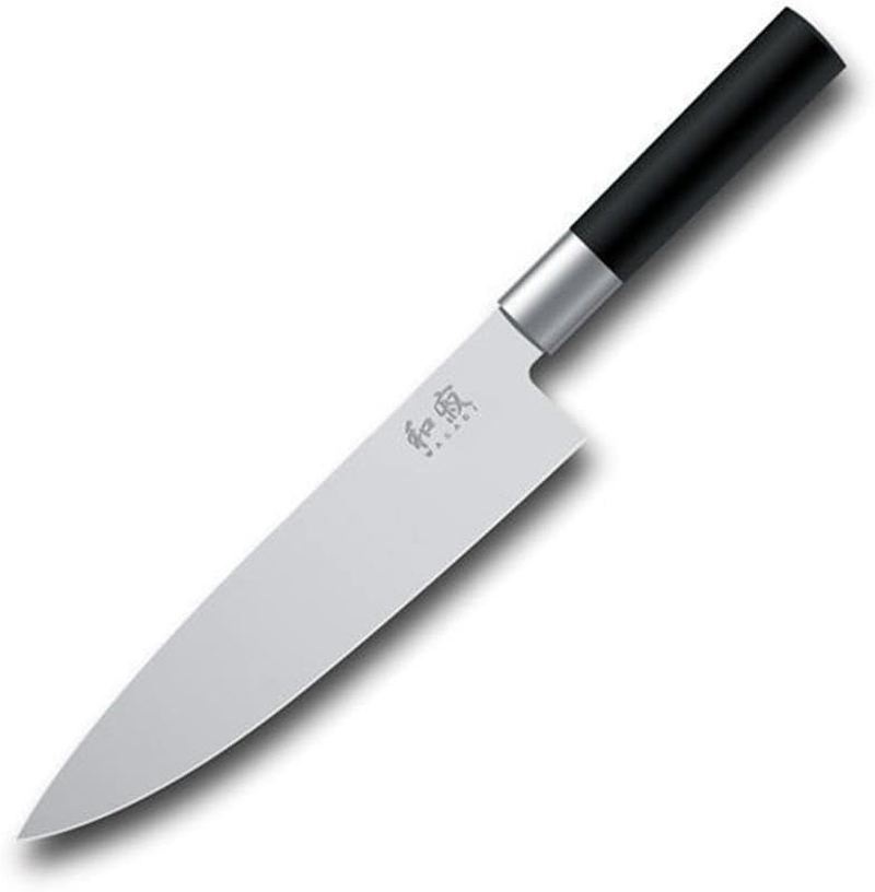 Kai PRO Wasabi Nakiri Knife 6.5", Ideal Chopping Knife for Vegetables, Great All-Purpose Chef Knife, Professional Nakiri Knife, Hand-Sharpened Japanese Kitchen Knife image number 3