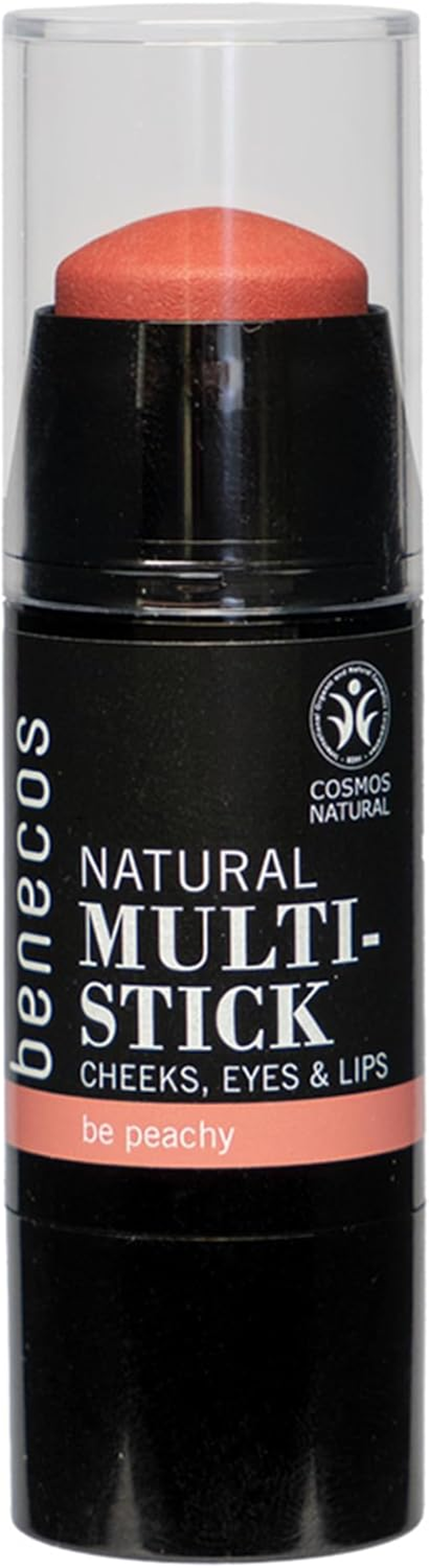 Benecos Natural Multi-Stick, Be Peachy, 4.5G, for Lips, Cheeks and Eyes, 3 Colours image number 1