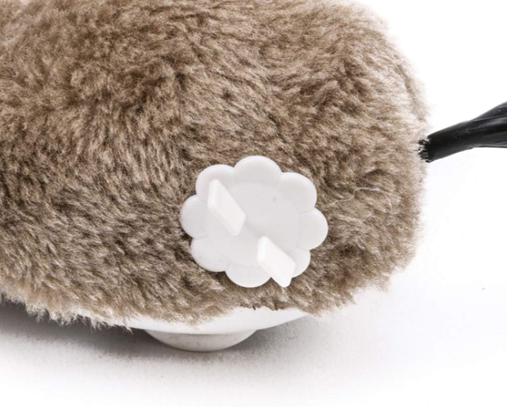 Pchnfei Furry Mice Cat Toy Wind up Toys Realistic Mouse Toys Funny Moving Toys, Cat Mice and Animals Toys Interactive Play Mouse Toy for Cat Kitten, Cat Mice Animals Toys image number 2