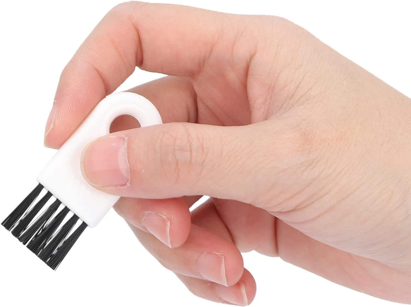 Cleaning Brushes, 5 Pieces Wear Resistant PP Handle Multifunctional High Temperature Resistance Shaver Cleaning Brushes for Household Cleaning image number 4