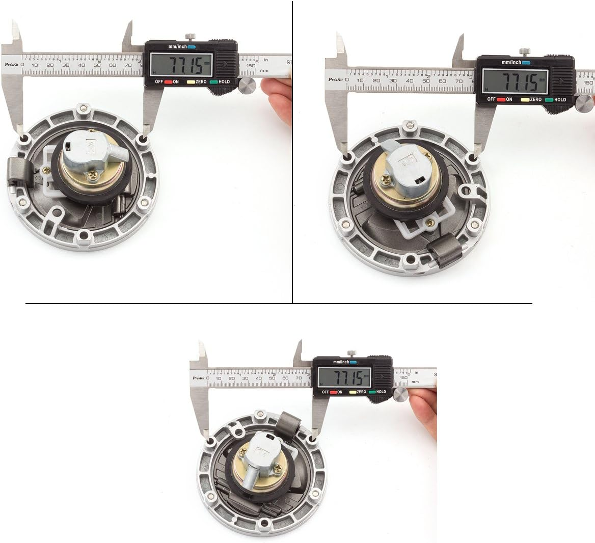 FXCNC Racing Motorcycle Gas Cap Fuel Tank Cap with Key Lock Set Fit for Kawasaki Ninja 250 05-12 Ninja 300 13-14 image number 6