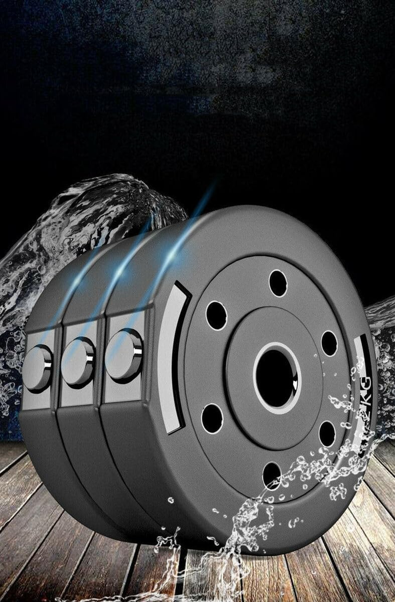 Fitness Master 30Kg Adjustable Dumbbell Set Barbell Home Gym Exercise Weights Fitness image number 1