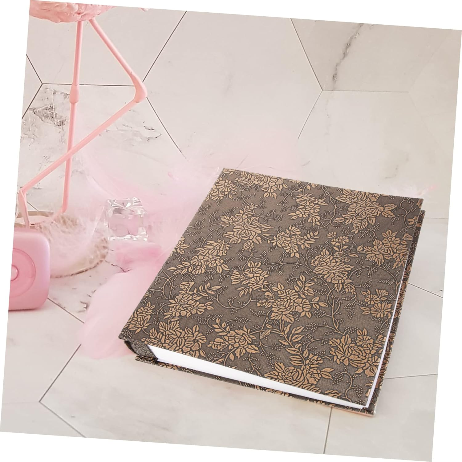 Cabilock Vintage Photo Album for Family Memories Handmade Picture Storage Book for Special Occasions Design Photo Capacity for Weddings and Collectible Keepsakes