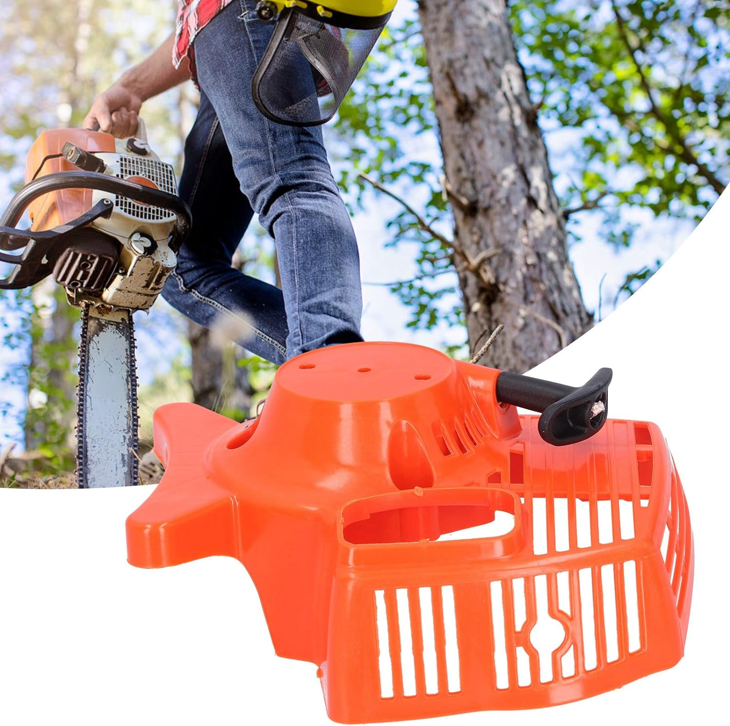 Pull Starter Fs38 Hl45 Fc55 Fit Km55 for Fs55 Fs45 Fs46 for Recoil Springs image number 6