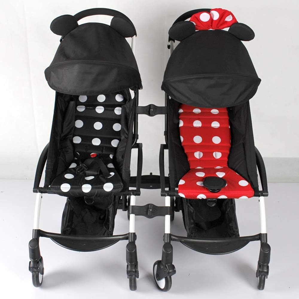 Stroller Connector, Baby Stroller Connectors Accessories for Yoyo | Twin Baby Stroller Connect Adapter, Twin Strollers Connector for Toddlers,Dual Stroller Connectors Aiqi/Yoga/Vovo Strollers image number 5