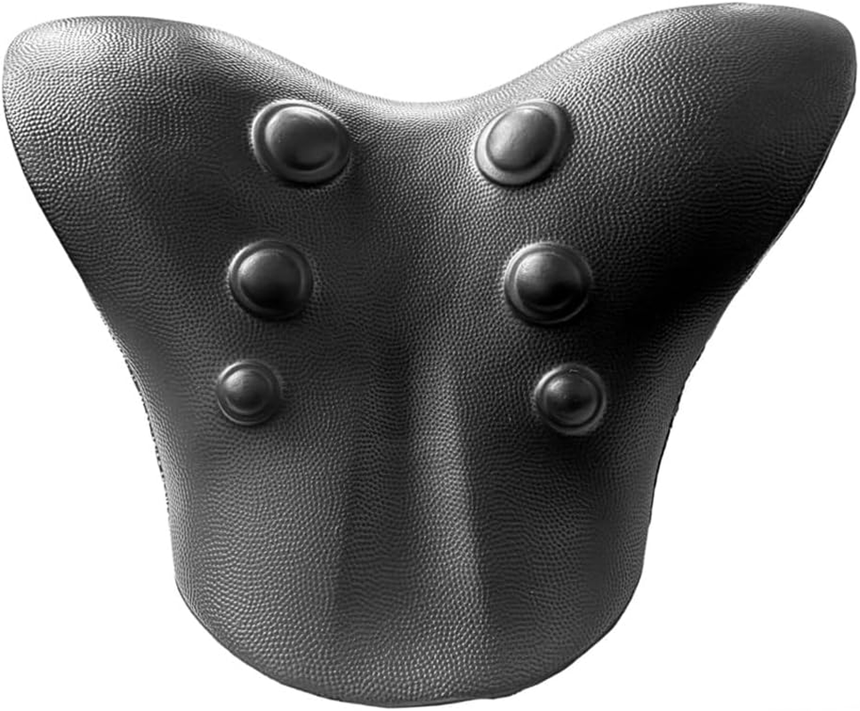 Cervical Spine Massage Orthosis/Chiropractic Pillow,Cervical Traction Device Neck Stretcher,C Type Shoulder Pillow for Neck and Shoulder Relaxer,Relieves Fatigue image number 2