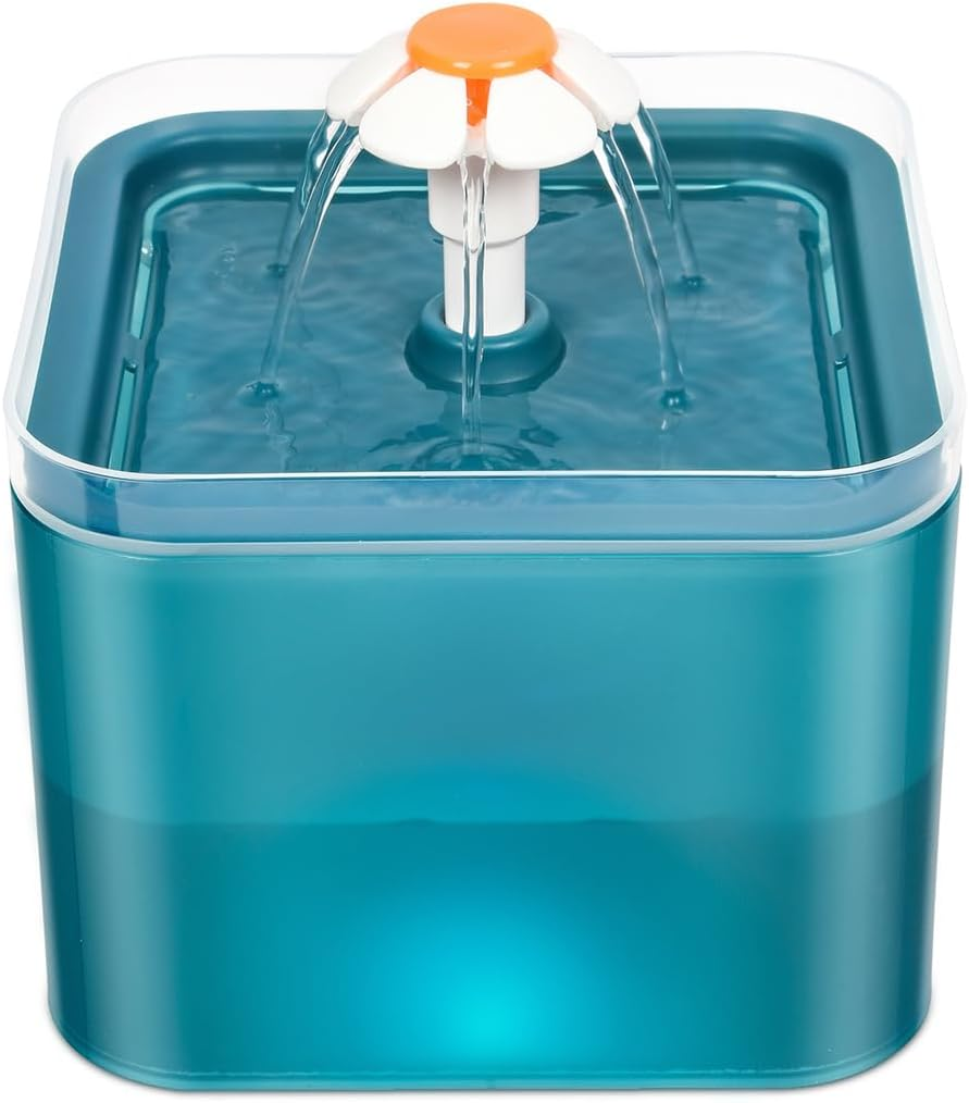 Namvo Intelligent Pet Water Dispenser,Ultra Quiet Circulating Active Water Multiple Filtration Cat and Dog Feeder image number 2