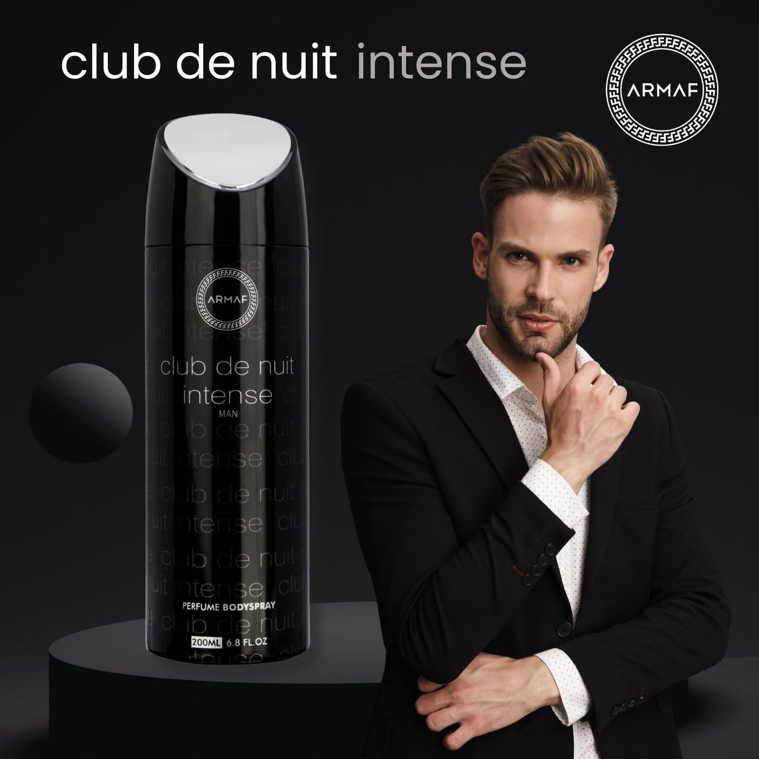 Armaf Club De Nuit Intense Body Spray for Men 200 Ml image number 1