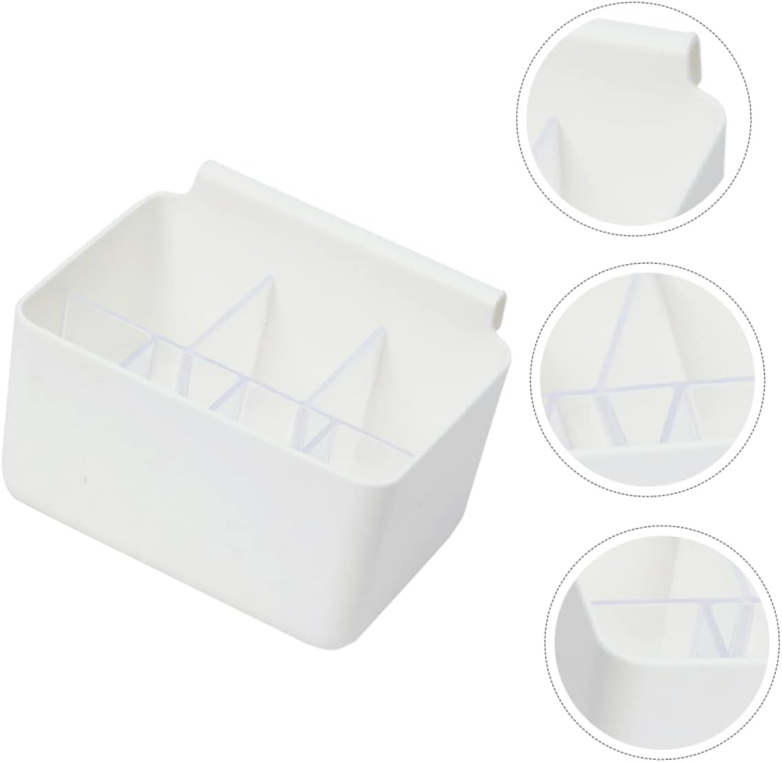 LIFKICH Fridge Side Door Organizer Storage Box Kitchen Cabinet Hanging Freezer Organizer Small Refrigerator Storage Container for Kitchen Food Supplies image number 6