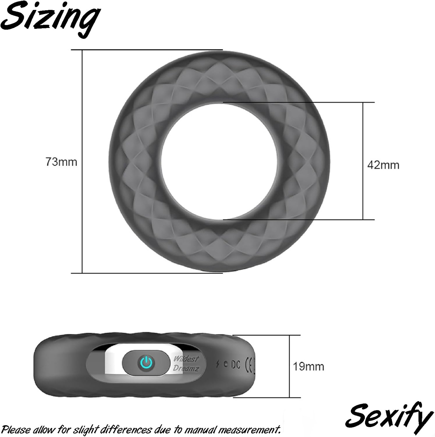 Vibrating Cock Ring Vibrator, 10 Vibration Modes, Silicone Stretchy Couples Vibrator Erection Enhance Delay Ejaculation Pleasure, Clitoral G Spot Vibrator Stimulator for Women, Rechargeable Adult Sex Toys image number 2
