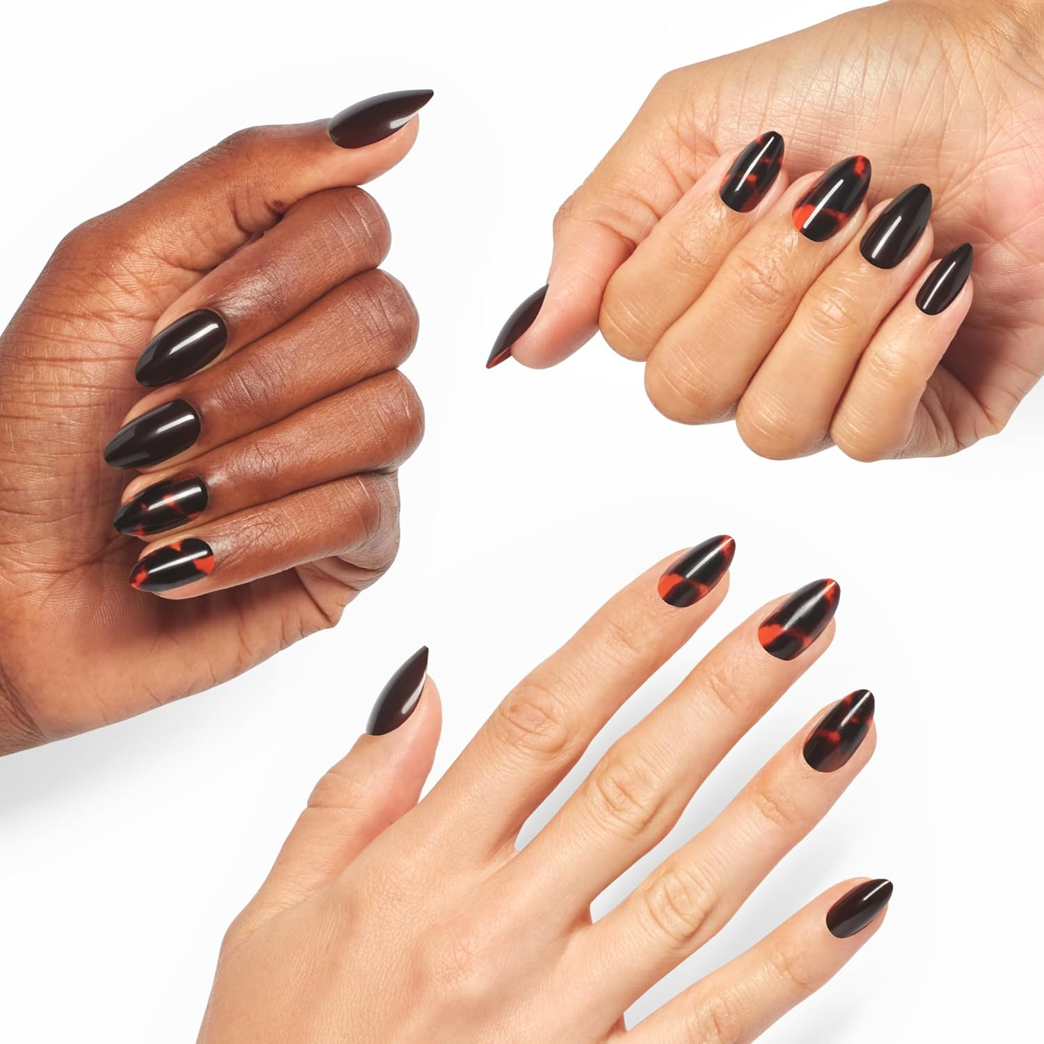 OPI Xpress/On Press on Nails, up to 14 Days of Wear, Gel-Like Salon Manicure, Reusable, Vegan, Sustainable Packaging, with Nail Glue, This Turtle ​Bytes