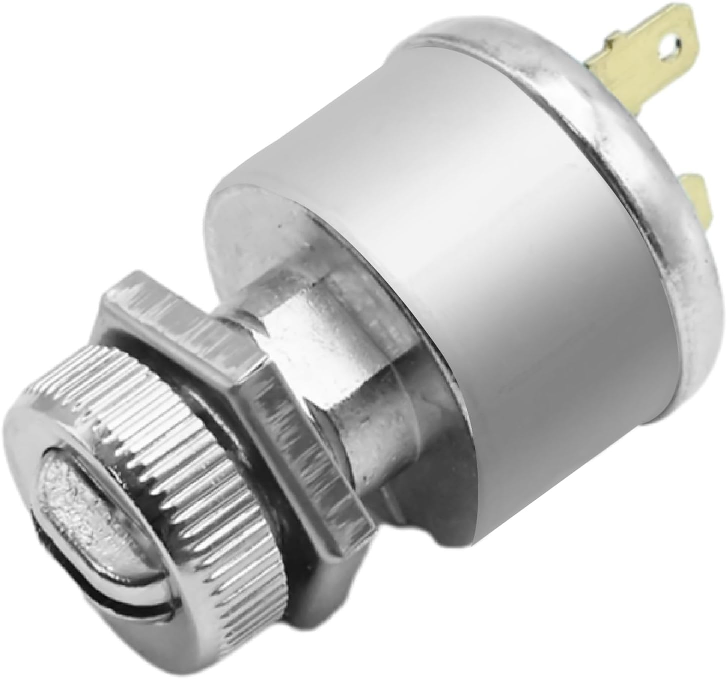 EATAKWARD 17421G1 Ignition Switch W/Key Replacement for EZGO Electric Golf Cart 2 Prong 4 Key Free Terminals Carabiner Golf Cart Starter Switch Ignition Key Switch image number 1