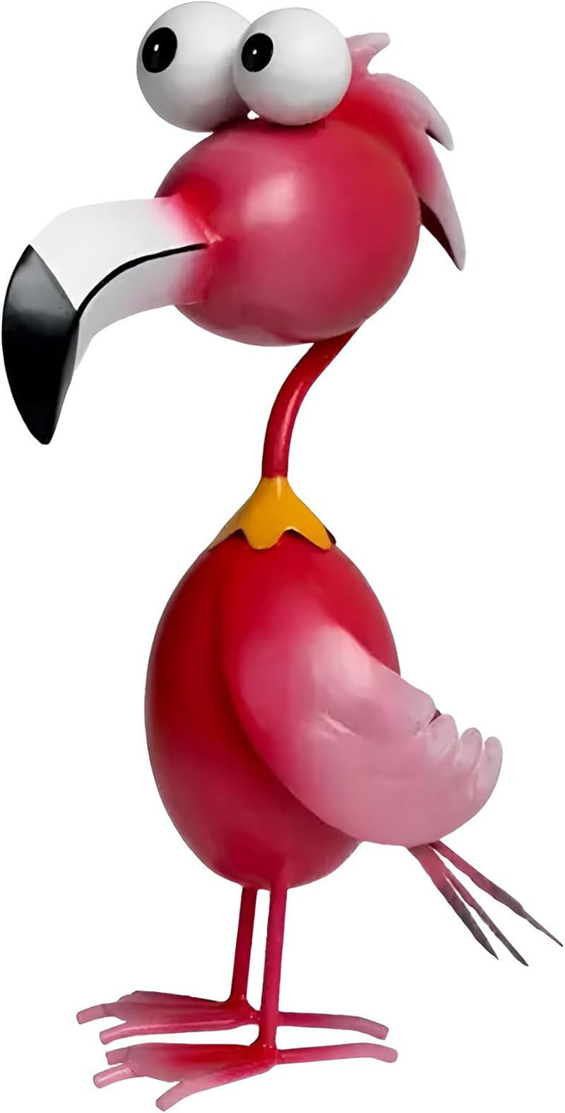 Flamingo Decor,Pink Flamingos Yard Decorations,Outdoor Garden Statue,Metal Flamingos Statue,For Yard Patio Backyard Porch,Parties Decorations,Lawn Ornaments