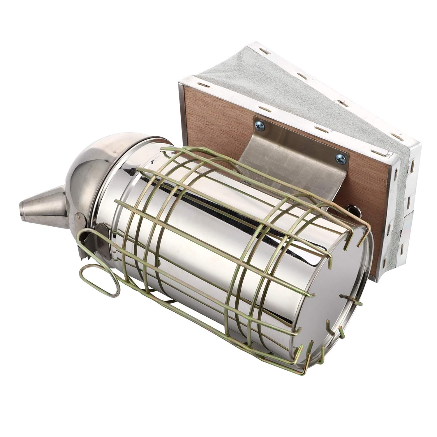 Domary Bee Smoker Stainless Steel Heat Shield Sprayer Apiculture Tool for Beekeeping image number 6