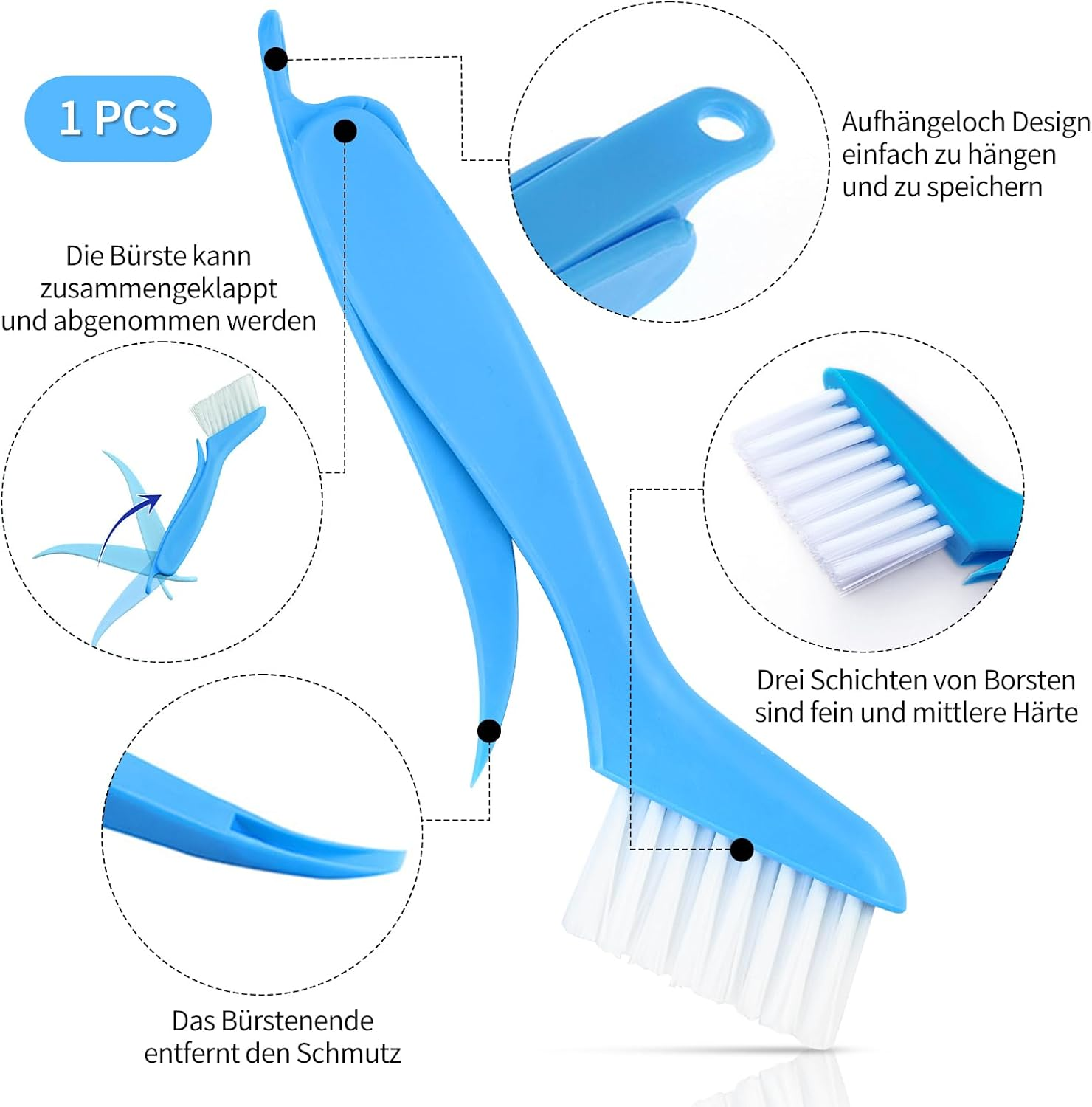 FLEXNOVA Slat Comb Dryer, Pack of 4 Condenser Comb Dryer, Radiator Comb, Dryer Cleaning Brush, Dryer Brush Cleaning, Condenser Comb for Cleaning Air Conditioners, Refrigerators Evaporation image number 2