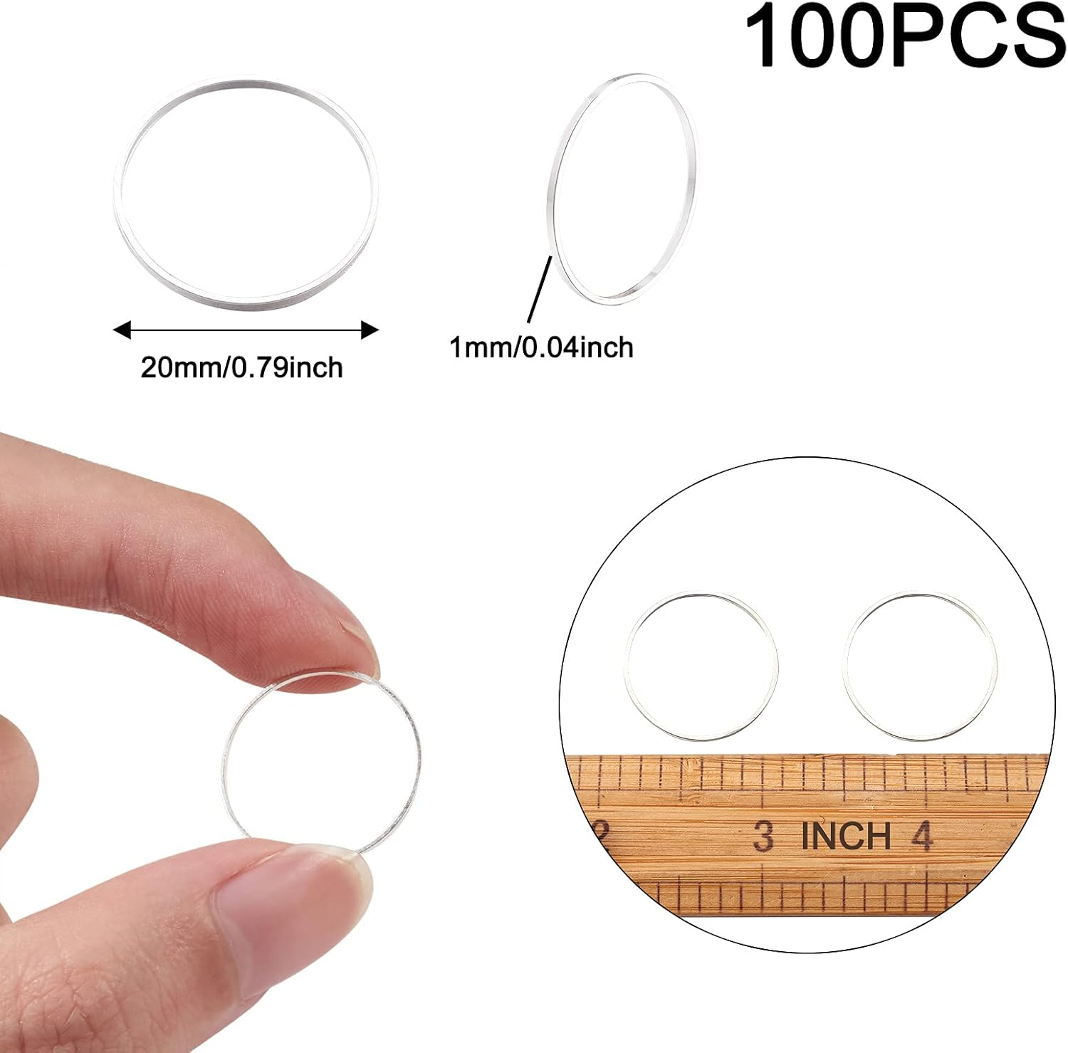 Pandahall Brass round Hollow Charms Pendants image number 6