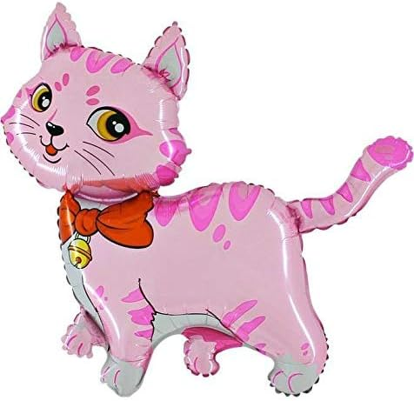 Toyland&reg; 95Cm (37") Pink Cat Shaped Balloon - Children'S Party Decorations